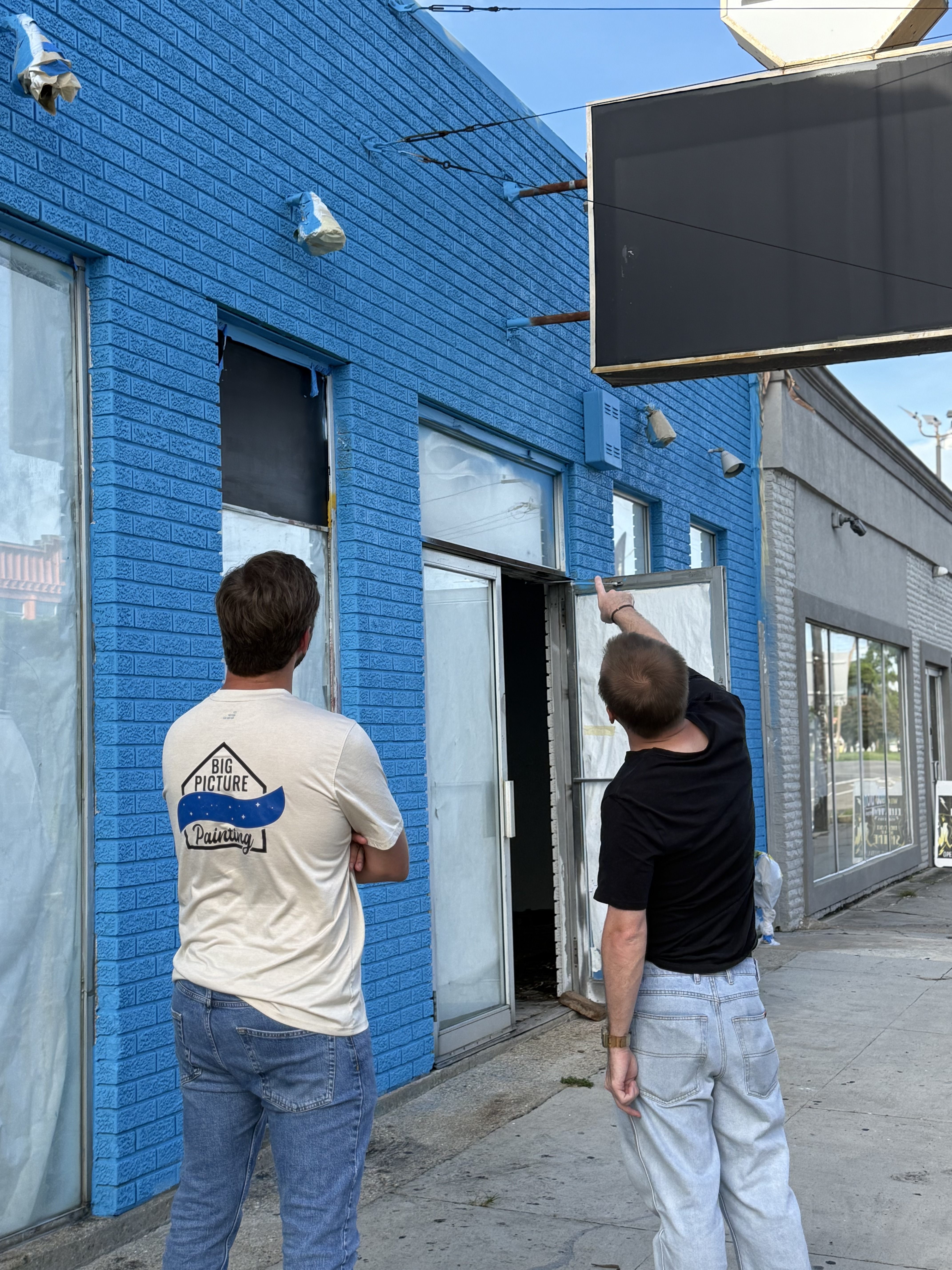 Commercial painting by Big Picture Painting